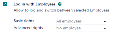 setting to enable multiple cashiers in POS