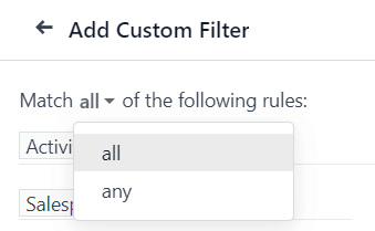 Esempio di notifica di attività scadute nel chatter di un lead.